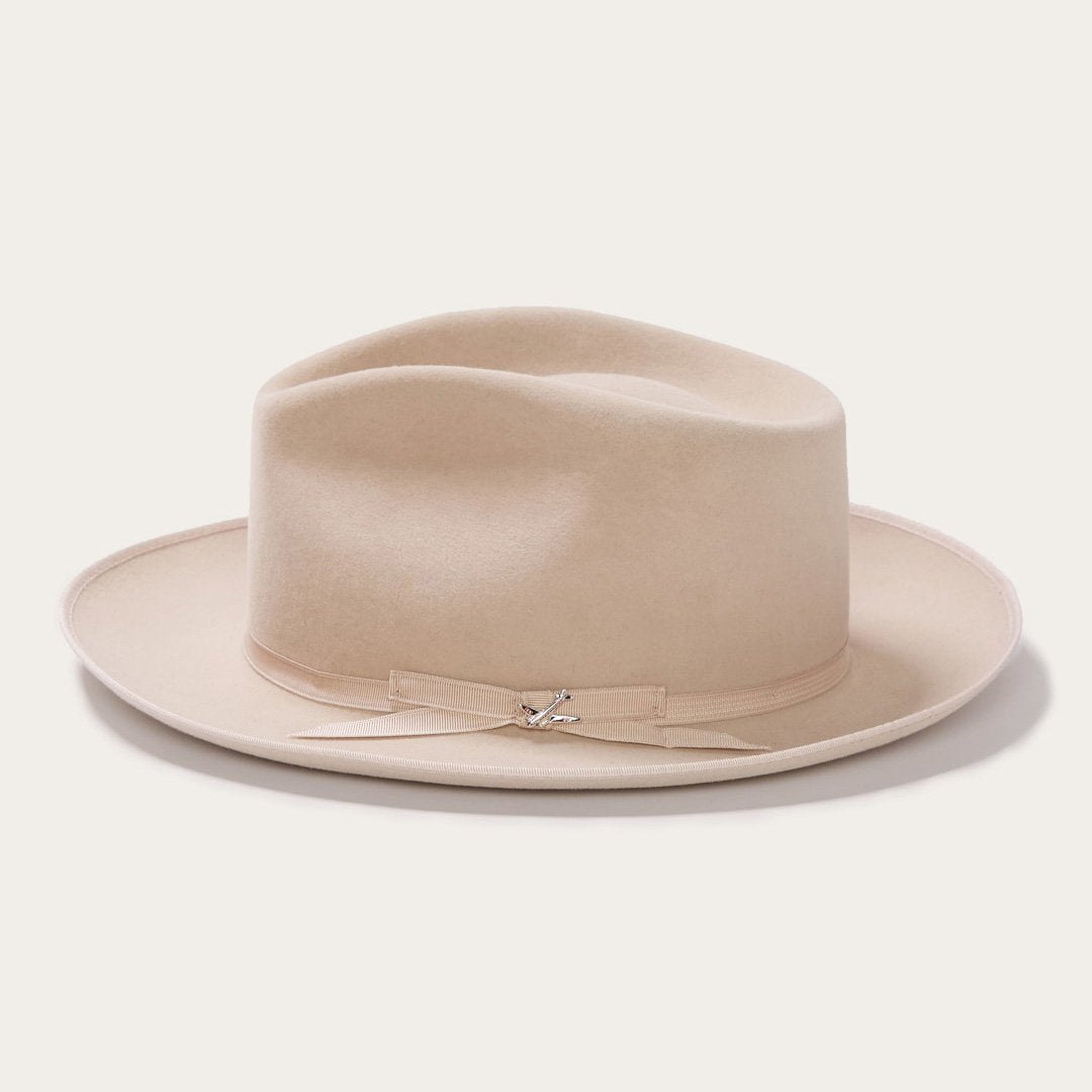 Men/Women Fedora Stetson Stratoliner Fedora Silverbelly