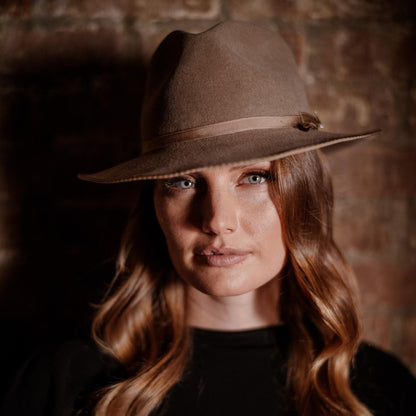 Men/Women Fedora Stetson Stratoliner Fedora Walnut