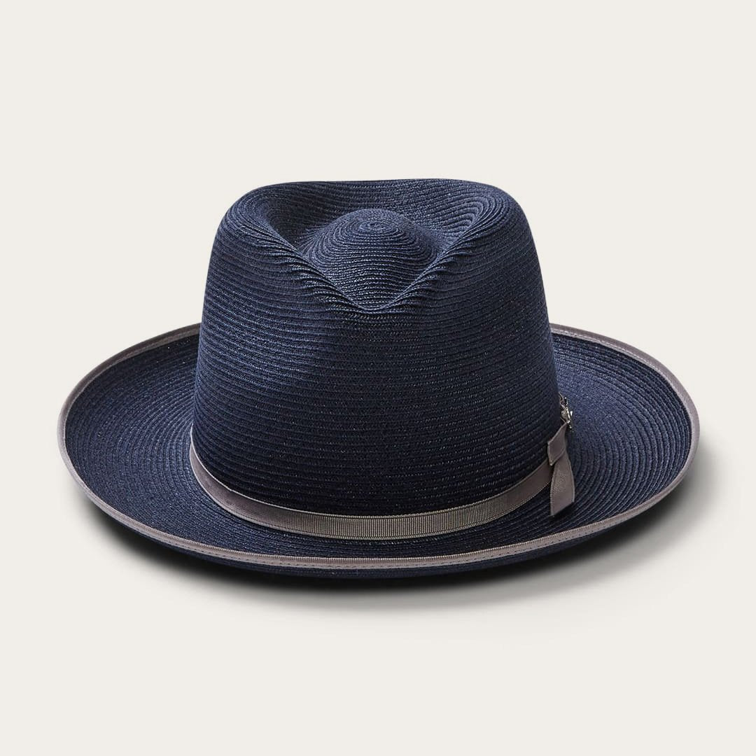Men/Women Fedora Stetson Stratoliner Hemp Fedora Navy