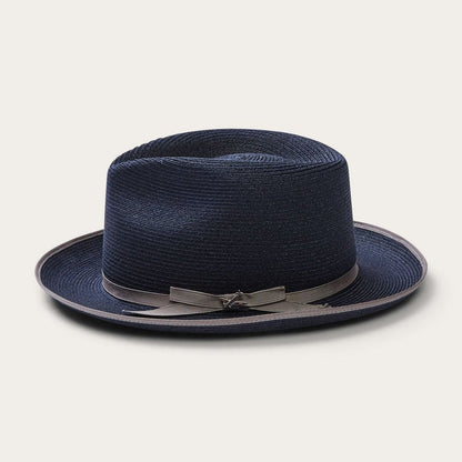 Men/Women Fedora Stetson Stratoliner Hemp Fedora Navy