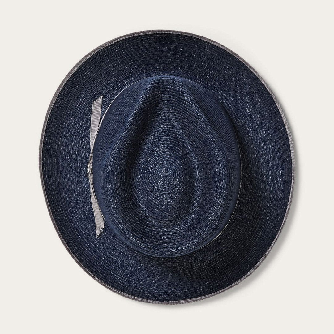Men/Women Fedora Stetson Stratoliner Hemp Fedora Navy