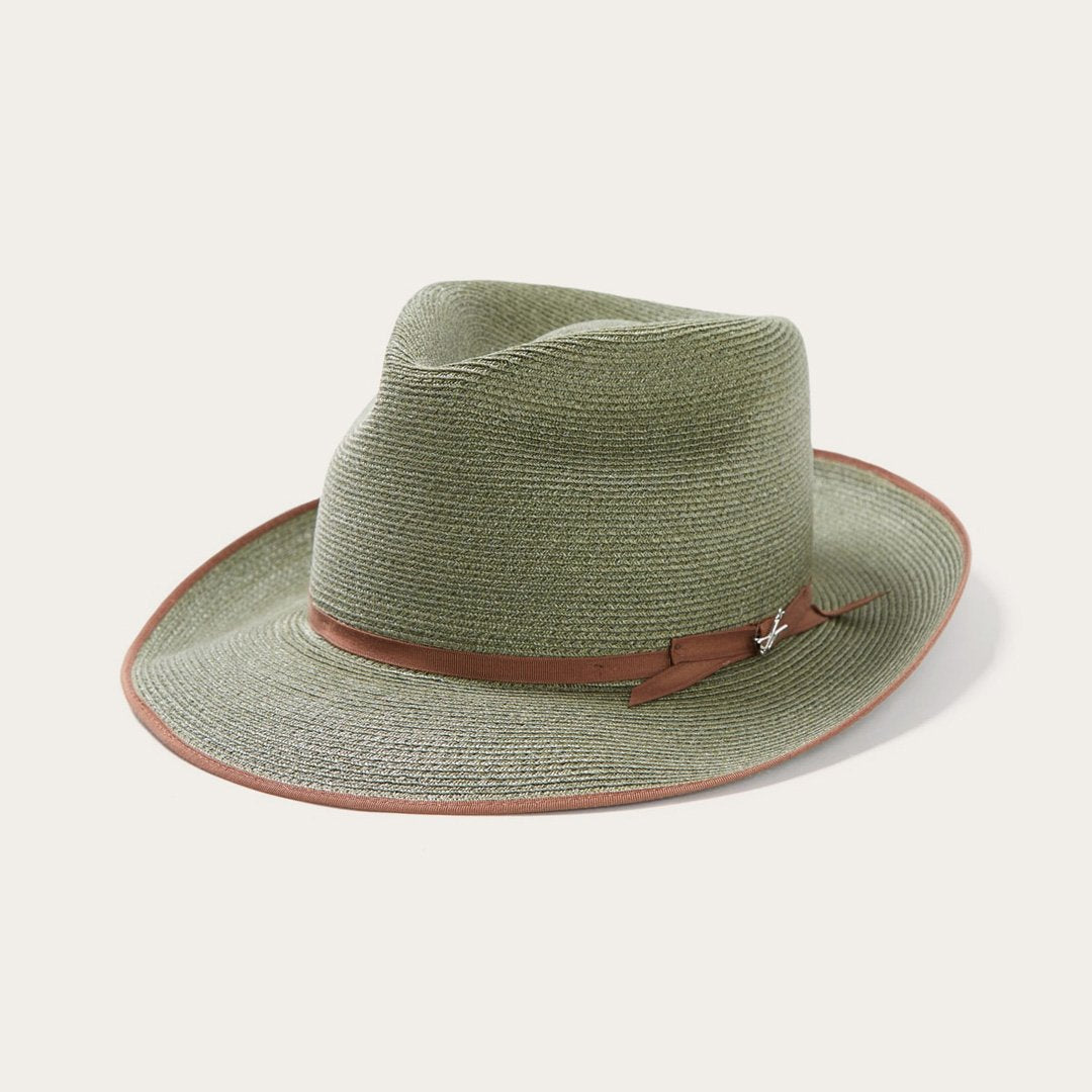 Men/Women Fedora Stetson Stratoliner Hemp Fedora Sage