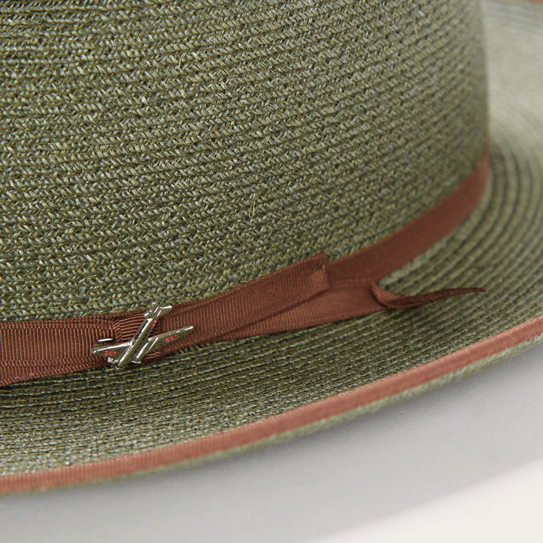 Men/Women Fedora Stetson Stratoliner Hemp Fedora Sage