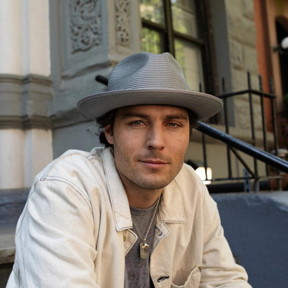 Men/Women Fedora Stetson Stratoliner Milan Fedora Grey