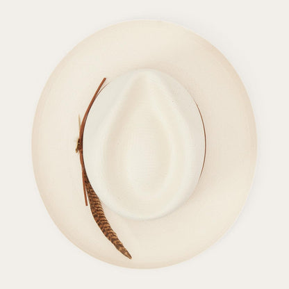 Men/Women Fedora Stetson Tallahassee Shantung Straw Fedora Natural