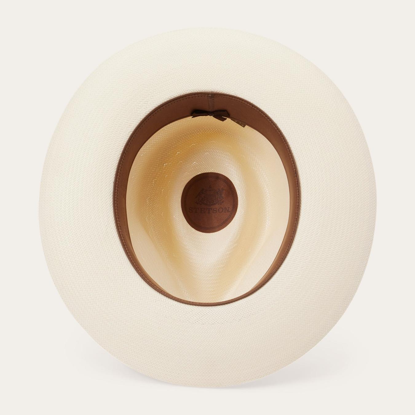 Men/Women Fedora Stetson Tallahassee Shantung Straw Fedora Natural