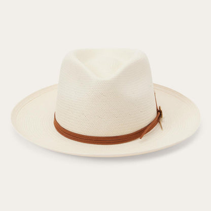 Men/Women Fedora Stetson Tallahassee Shantung Straw Fedora Natural