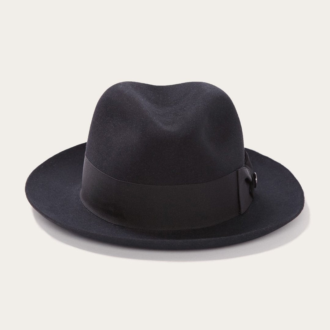 Men/Women Fedora Stetson Temple Fedora Black