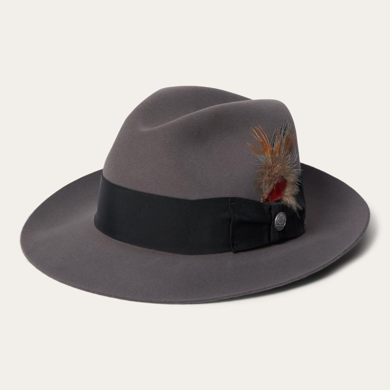 Men/Women Fedora Stetson Temple Fedora Caribou