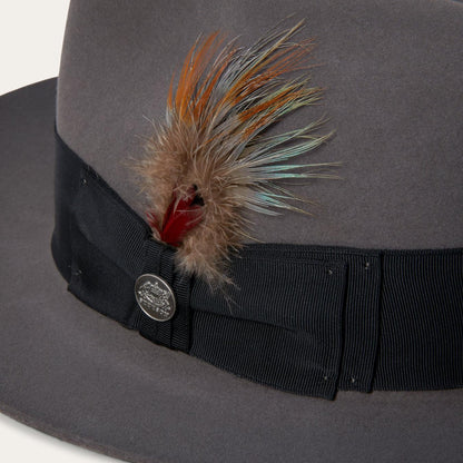 Men/Women Fedora Stetson Temple Fedora Caribou