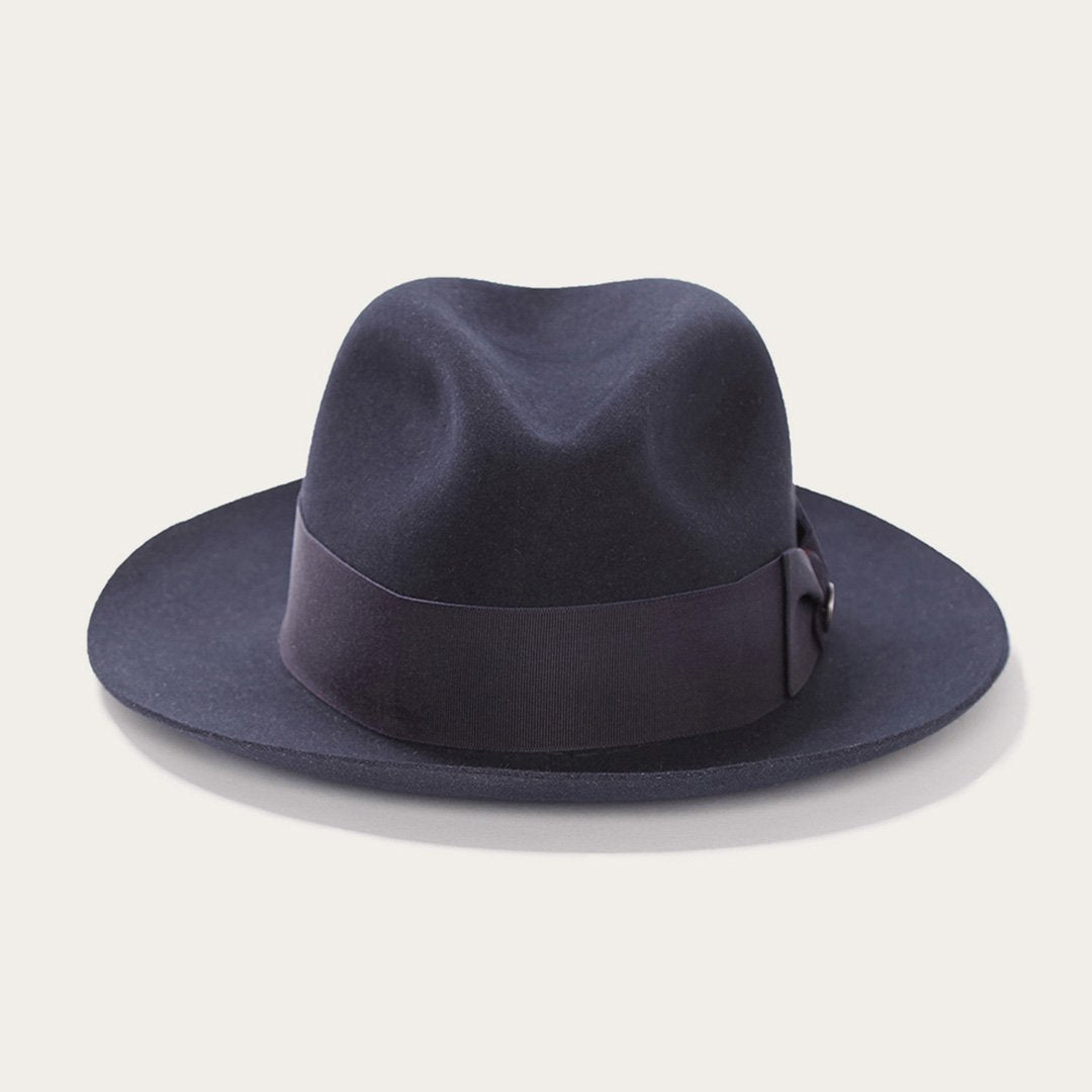 Men/Women Fedora Stetson Temple Fedora Navy