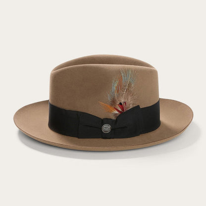 Men/Women Fedora Stetson Temple Fedora Tawny