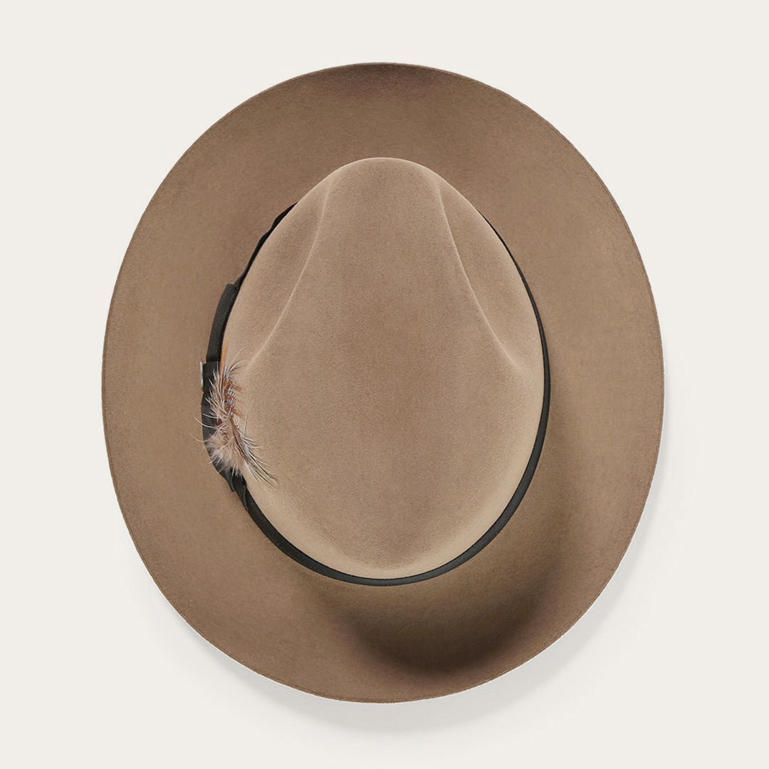 Men/Women Fedora Stetson Temple Fedora Tawny