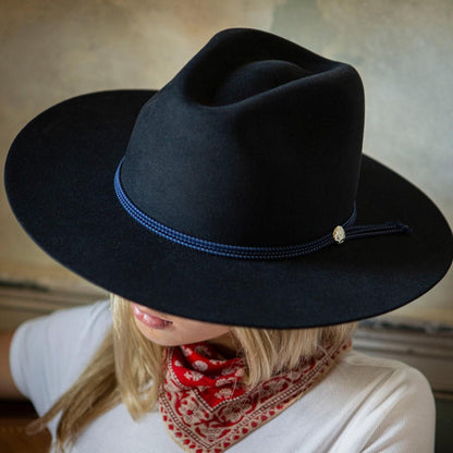 Men/Women Fedora Stetson The Four Points Navy