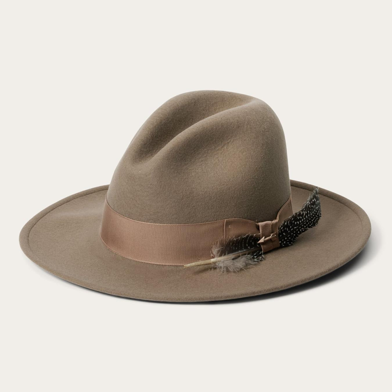 Men/Women Fedora Stetson The McCrea Mushroom