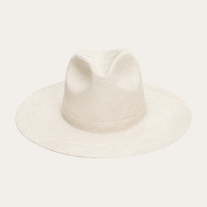 Men/Women Fedora Stetson The Naturalist Straw Hat Natural - Black Band