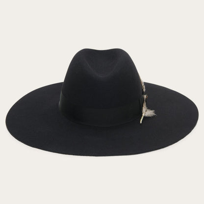 Men/Women Fedora Stetson The Rapture Black