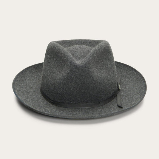 Men/Women Fedora Stetson The Ultralight Stratoliner Fedora Grey Mix
