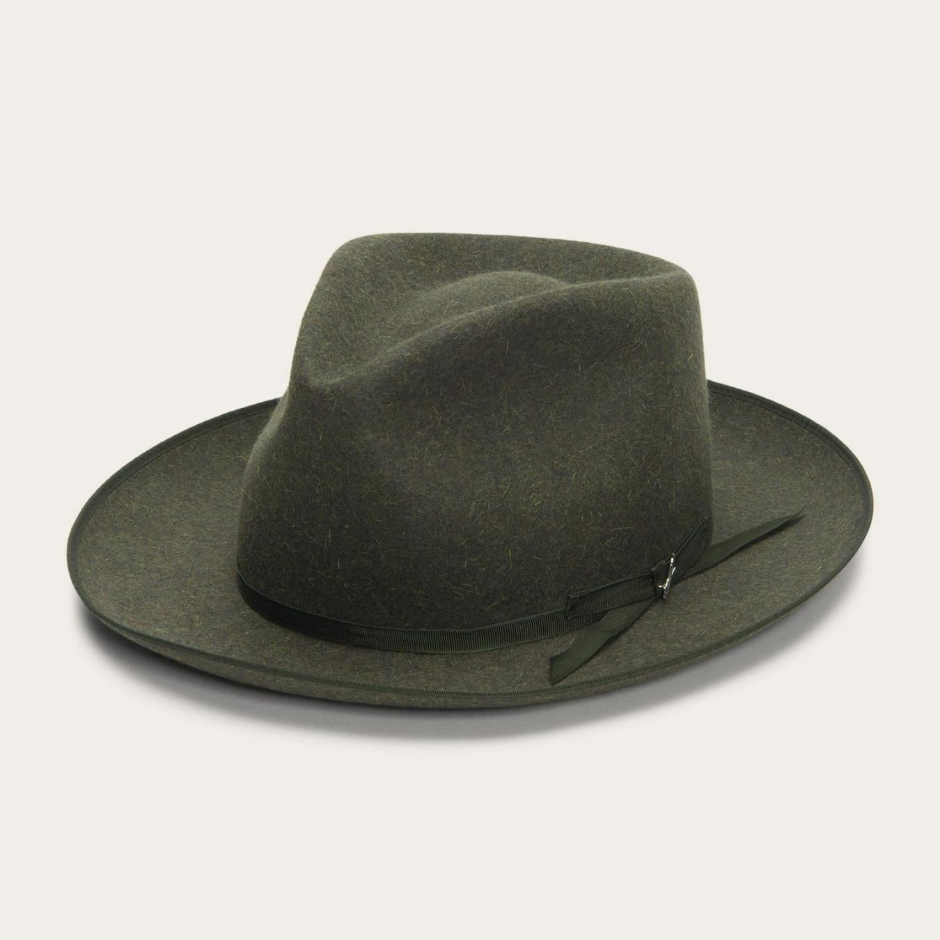 Men/Women Fedora Stetson The Ultralight Stratoliner Fedora Olive Mix