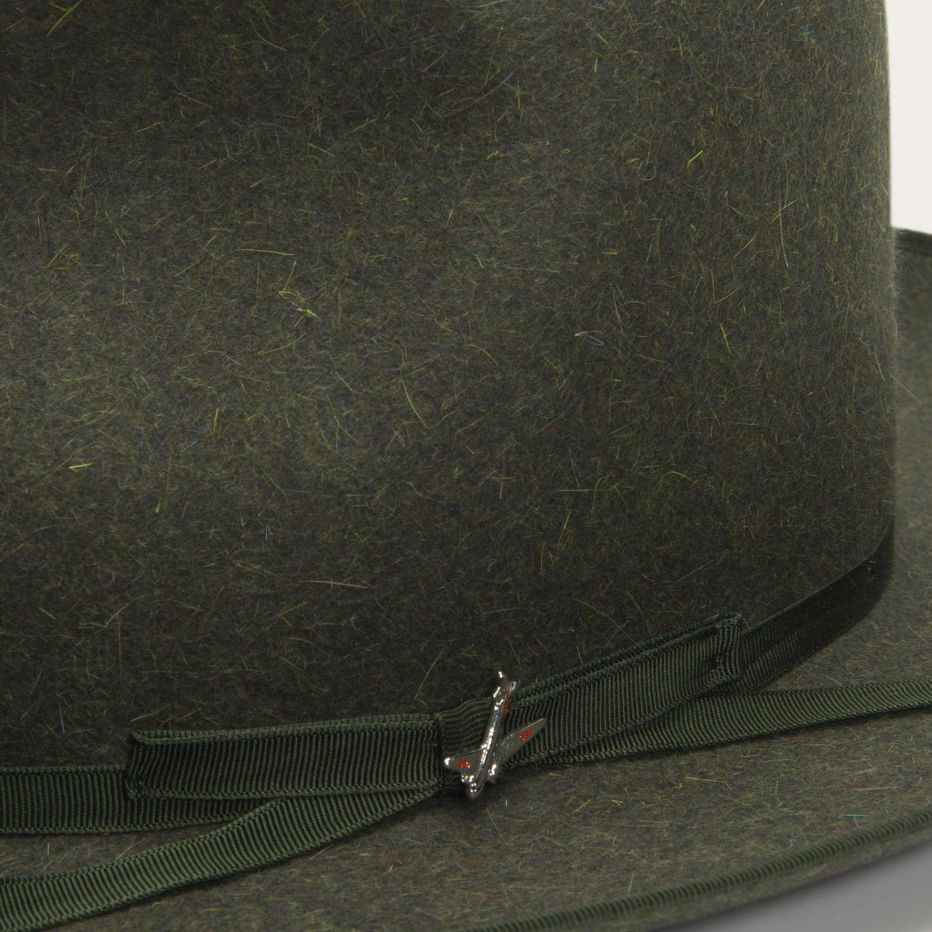 Men/Women Fedora Stetson The Ultralight Stratoliner Fedora Olive Mix