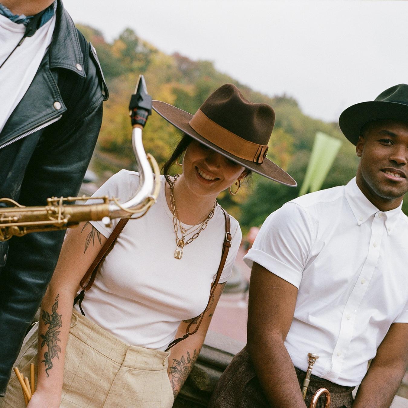 Men/Women Fedora Stetson Tri-City Fedora Chocolate