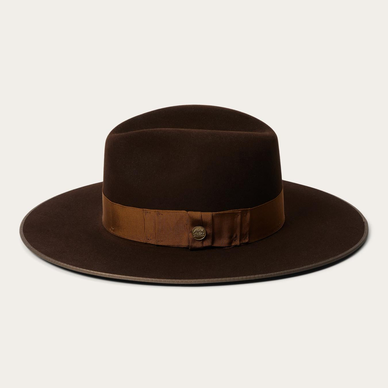 Men/Women Fedora Stetson Tri-City Fedora Chocolate