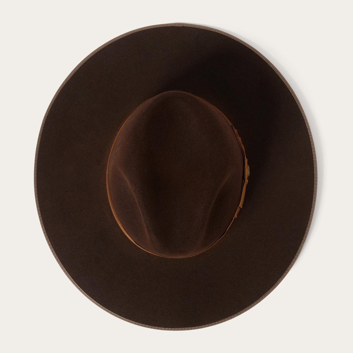 Men/Women Fedora Stetson Tri-City Fedora Chocolate