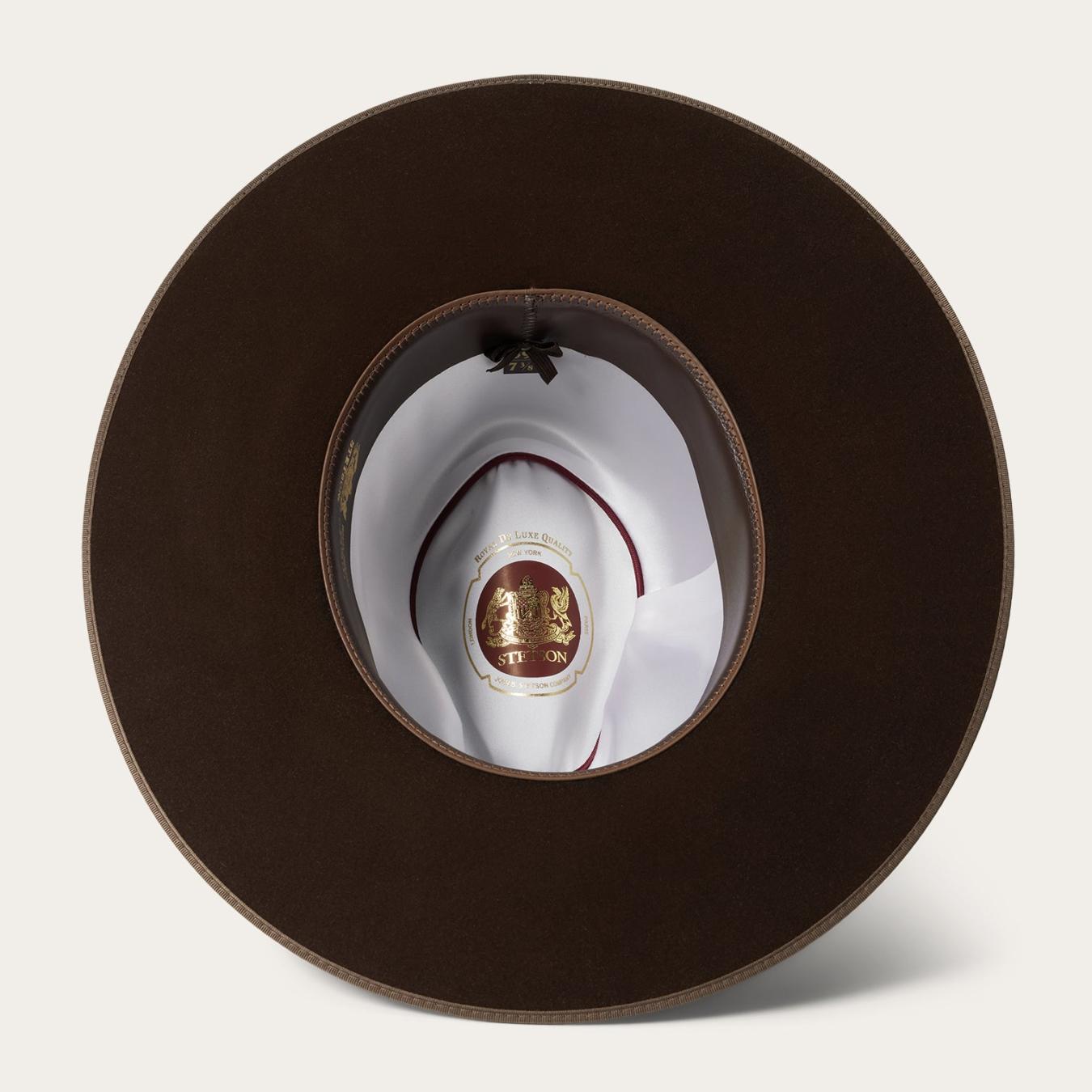 Men/Women Fedora Stetson Tri-City Fedora Chocolate