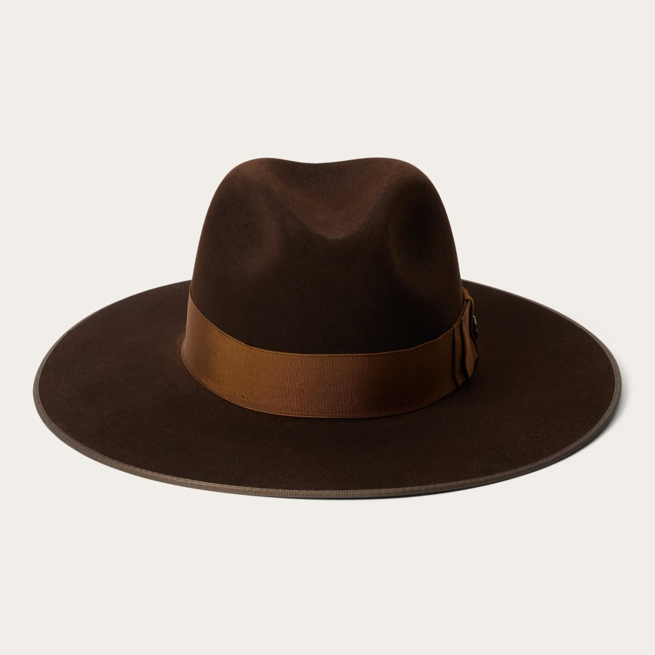 Men/Women Fedora Stetson Tri-City Fedora Chocolate