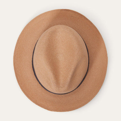 Men/Women Fedora Stetson Triad Straw Fedora Turquoise