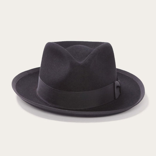 Men/Women Fedora Stetson Whippet Fedora Black