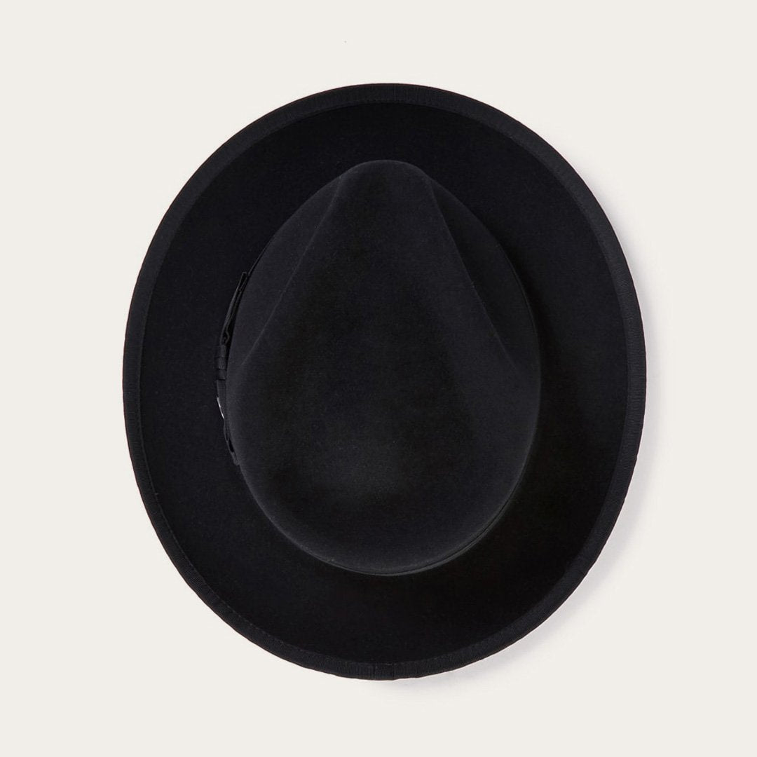 Men/Women Fedora Stetson Whippet Fedora Black