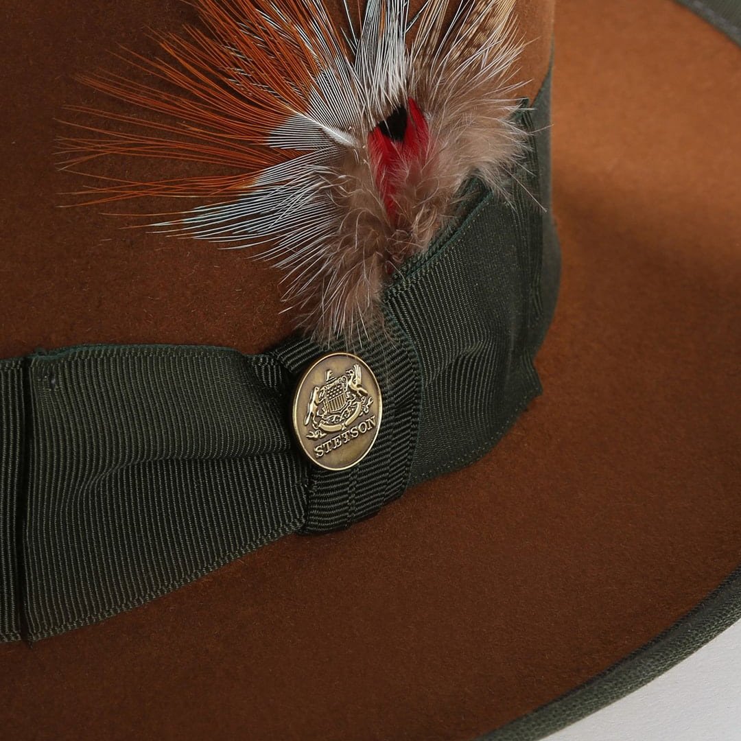 Men/Women Fedora Stetson Whippet Fedora Cognac