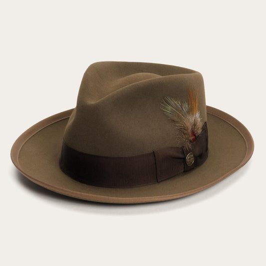 Men/Women Fedora Stetson Whippet Fedora Tawny