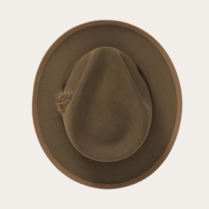Men/Women Fedora Stetson Whippet Fedora Tawny