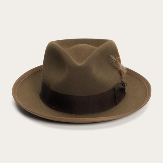 Men/Women Fedora Stetson Whippet Fedora Tawny