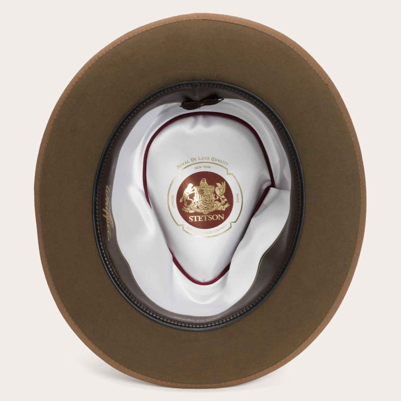 Men/Women Fedora Stetson Whippet Fedora Tawny