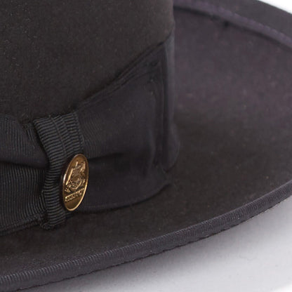 Men/Women Fedora Stetson Whippet Wool Fedora Black