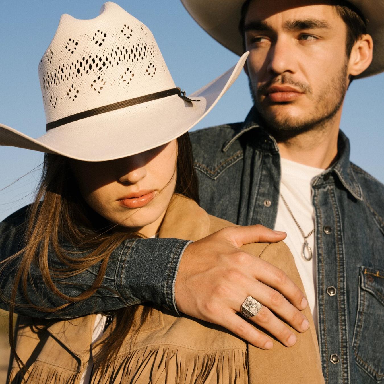 Men/Women Jewelry Stetson Cowboy Ring