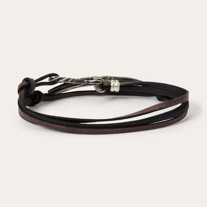 Men/Women Jewelry Stetson Longhorn Wrap Bracelet