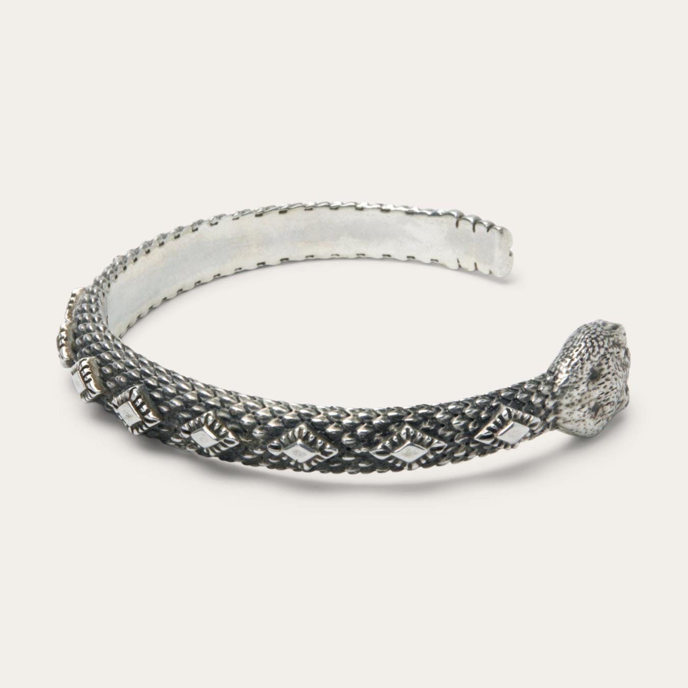 Men/Women Jewelry Stetson Rattlesnake Cuff
