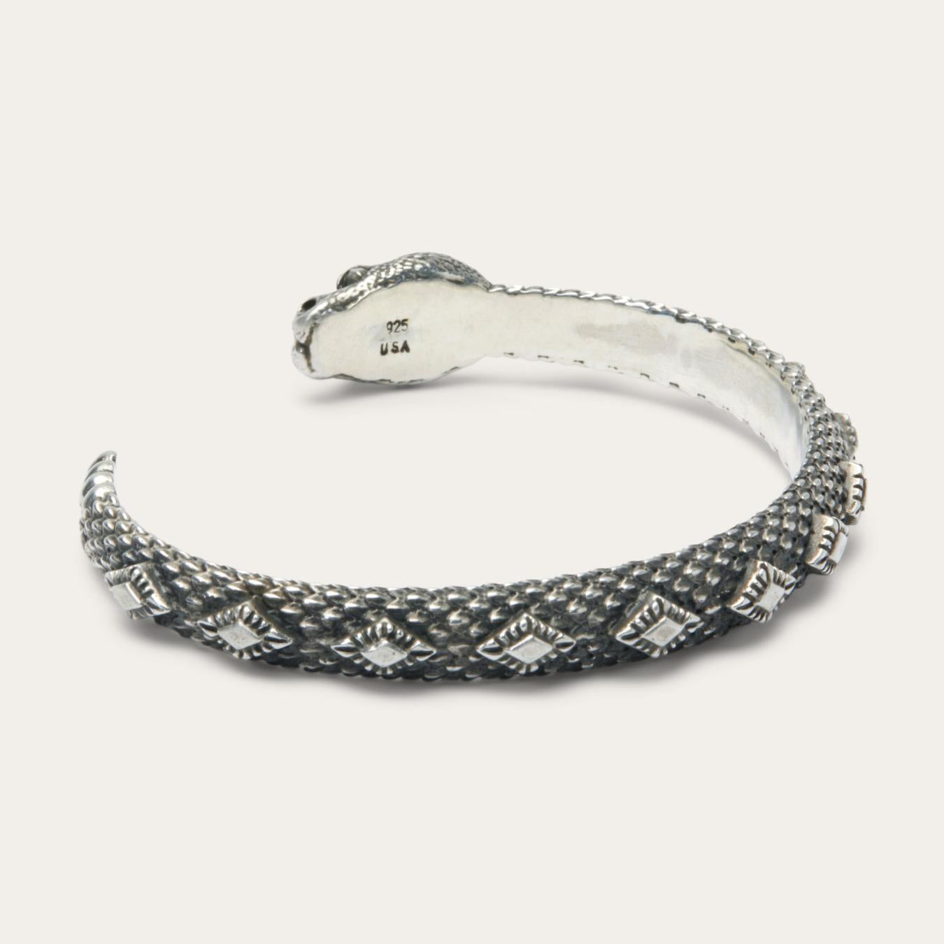 Men/Women Jewelry Stetson Rattlesnake Cuff