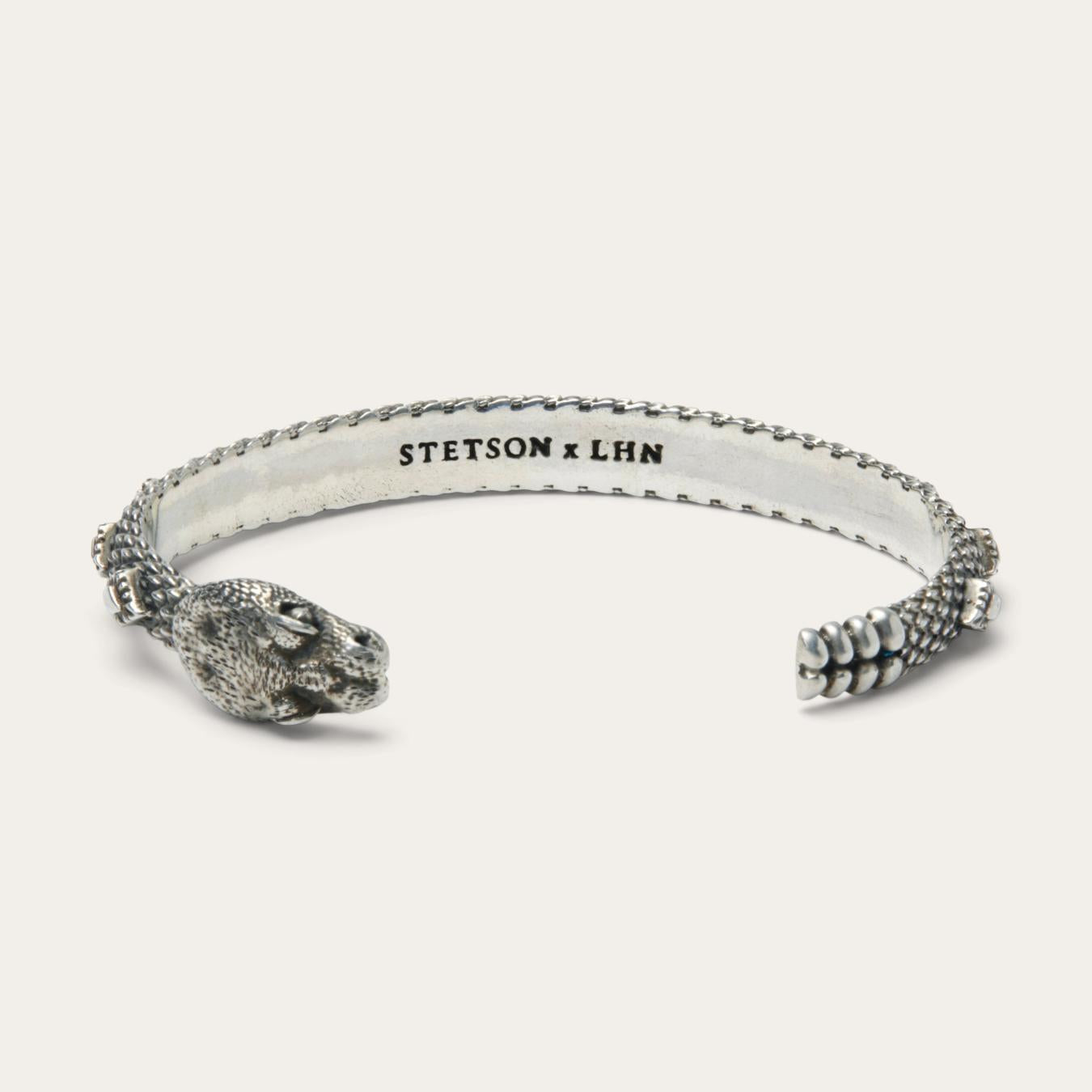 Men/Women Jewelry Stetson Rattlesnake Cuff