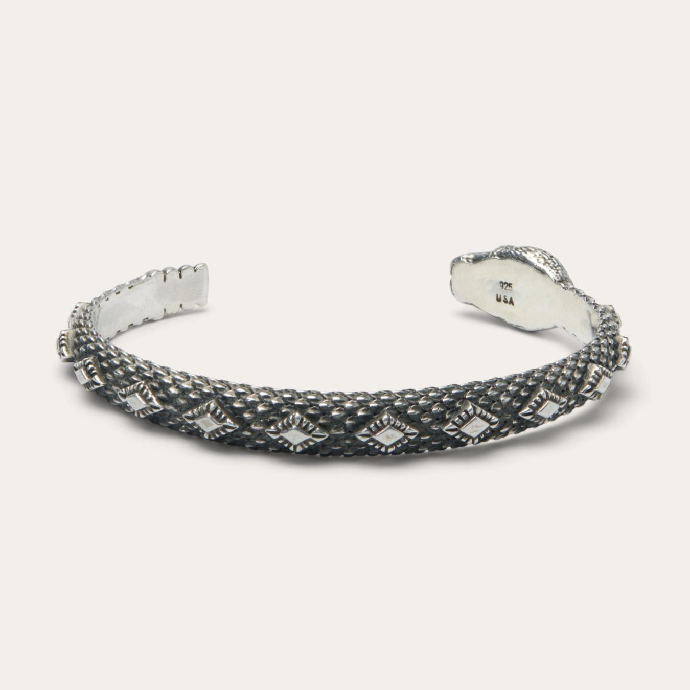 Men/Women Jewelry Stetson Rattlesnake Cuff