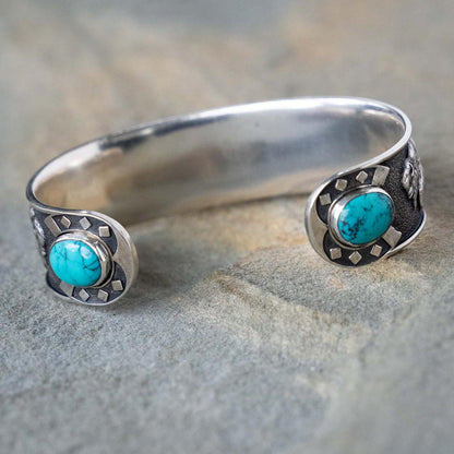 Men/Women Jewelry Stetson Southwestern Cuff Turquoise