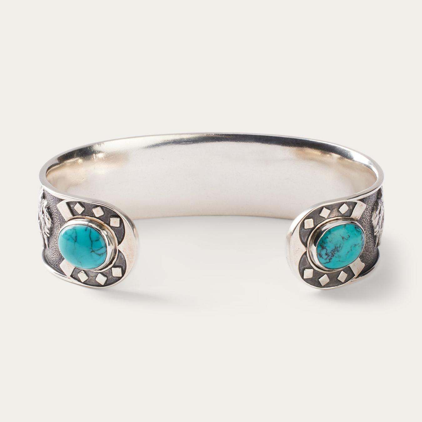 Men/Women Jewelry Stetson Southwestern Cuff Turquoise