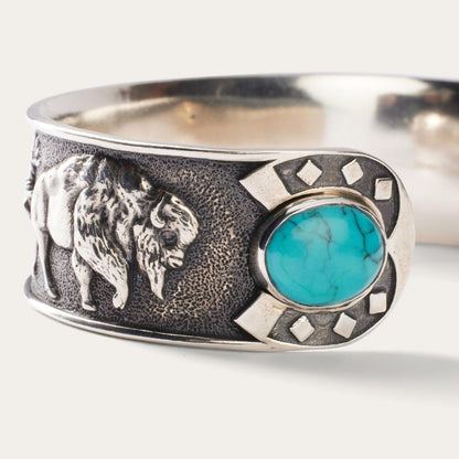 Men/Women Jewelry Stetson Southwestern Cuff Turquoise