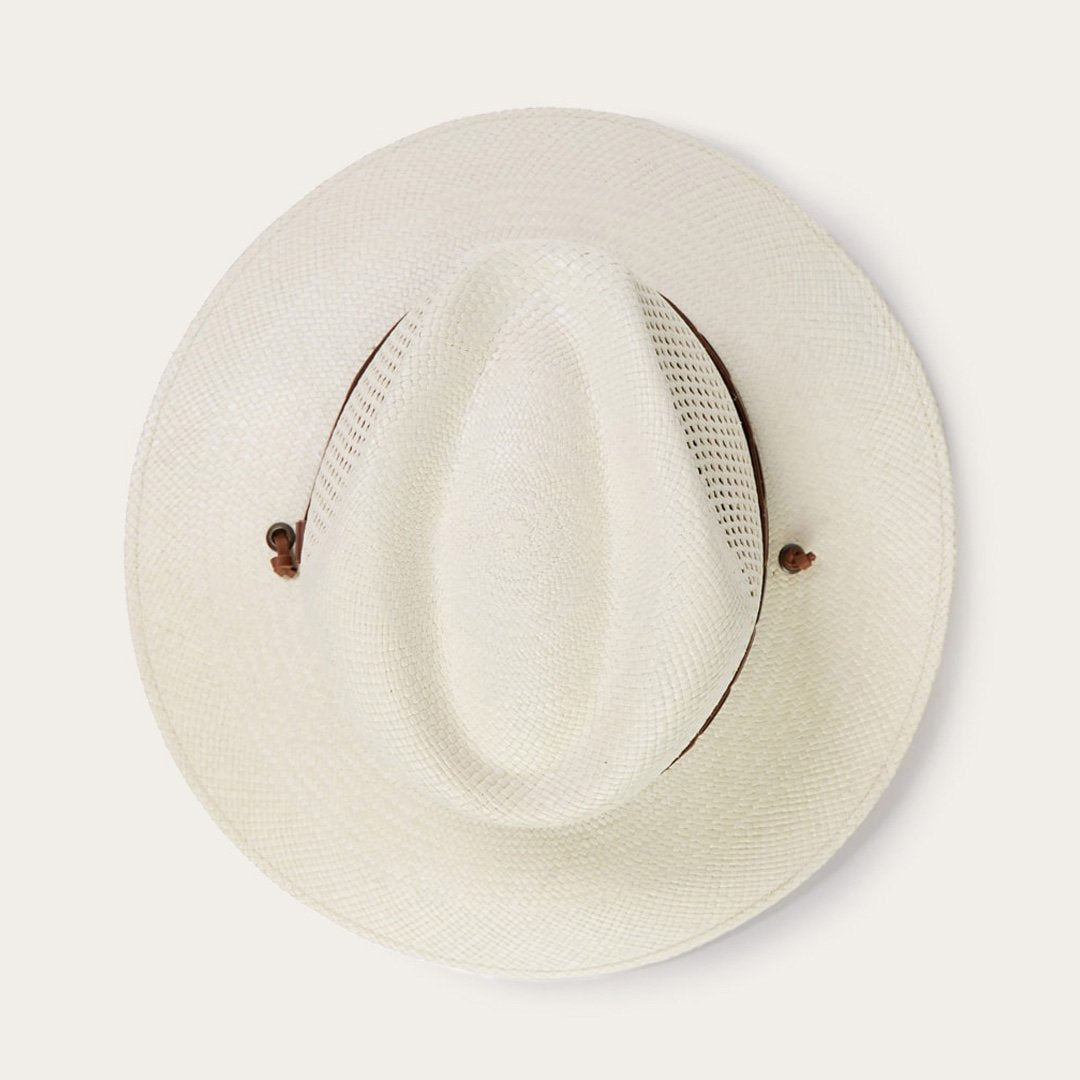 Men/Women Outdoor Stetson Airway Panama Safari Hat Natural