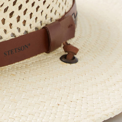Men/Women Outdoor Stetson Airway Panama Safari Hat Natural