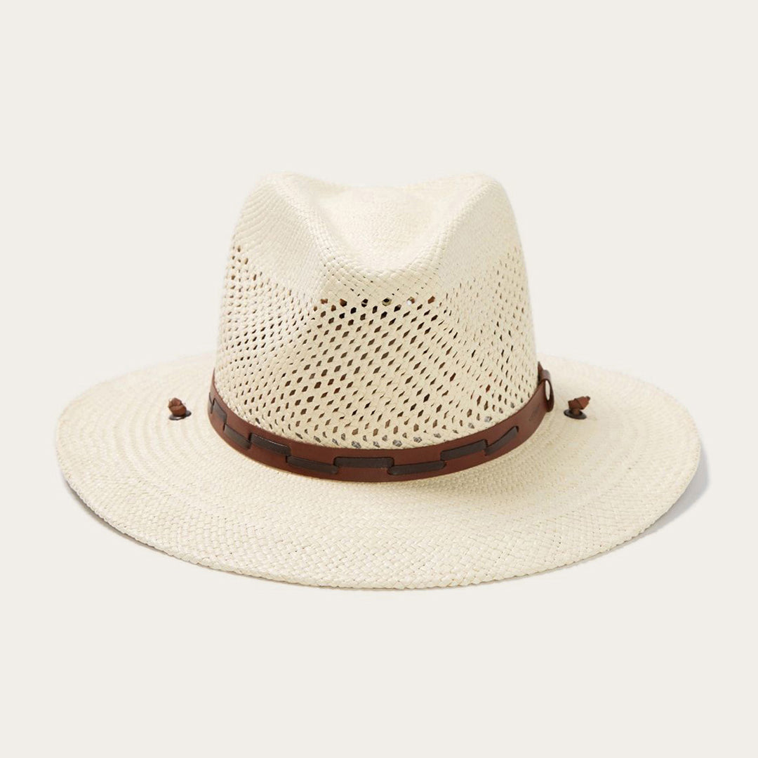Men/Women Outdoor Stetson Airway Panama Safari Hat Natural